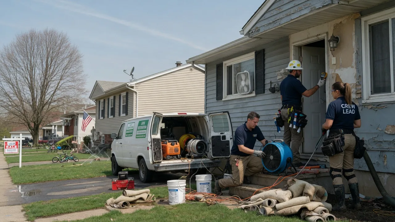 Flood Cleanup in Foxboro, WI near me