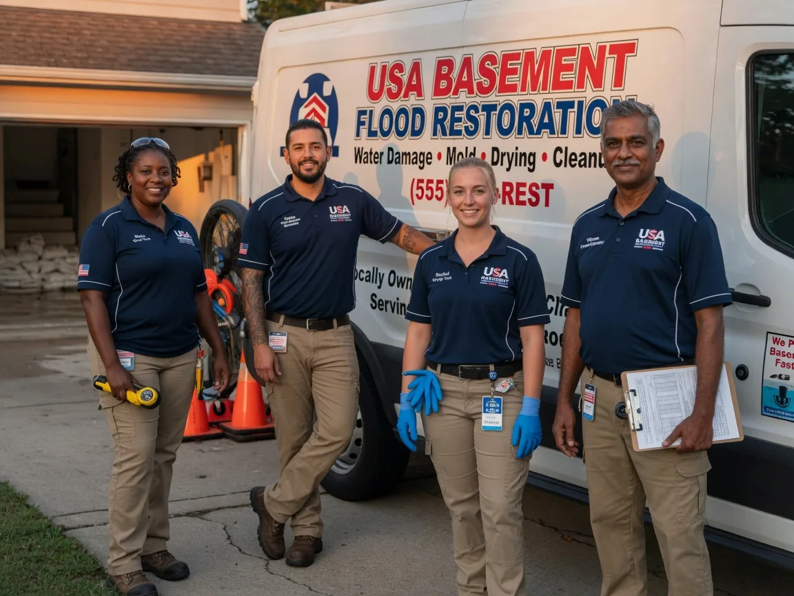 Basement Flood Cleanup company in Foxboro, WI